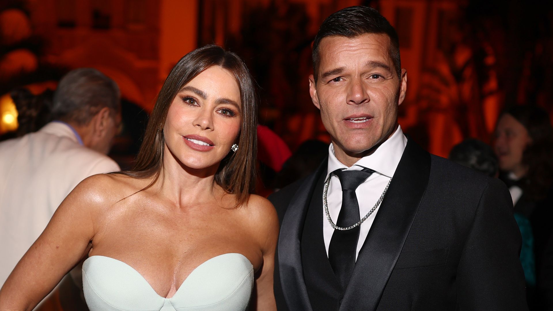 Tras los Oscar, Sofía Vergara se va de fiesta con Ricky Martin y Heidi Klum