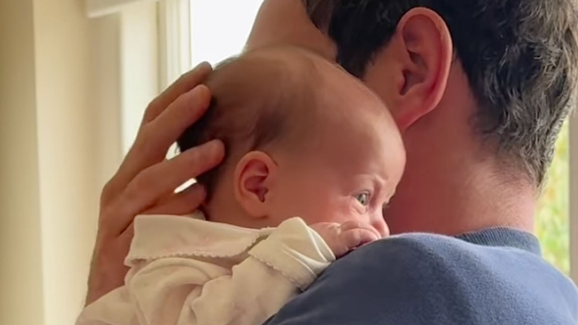 Jack Brooksbank con su hija Adelaide
