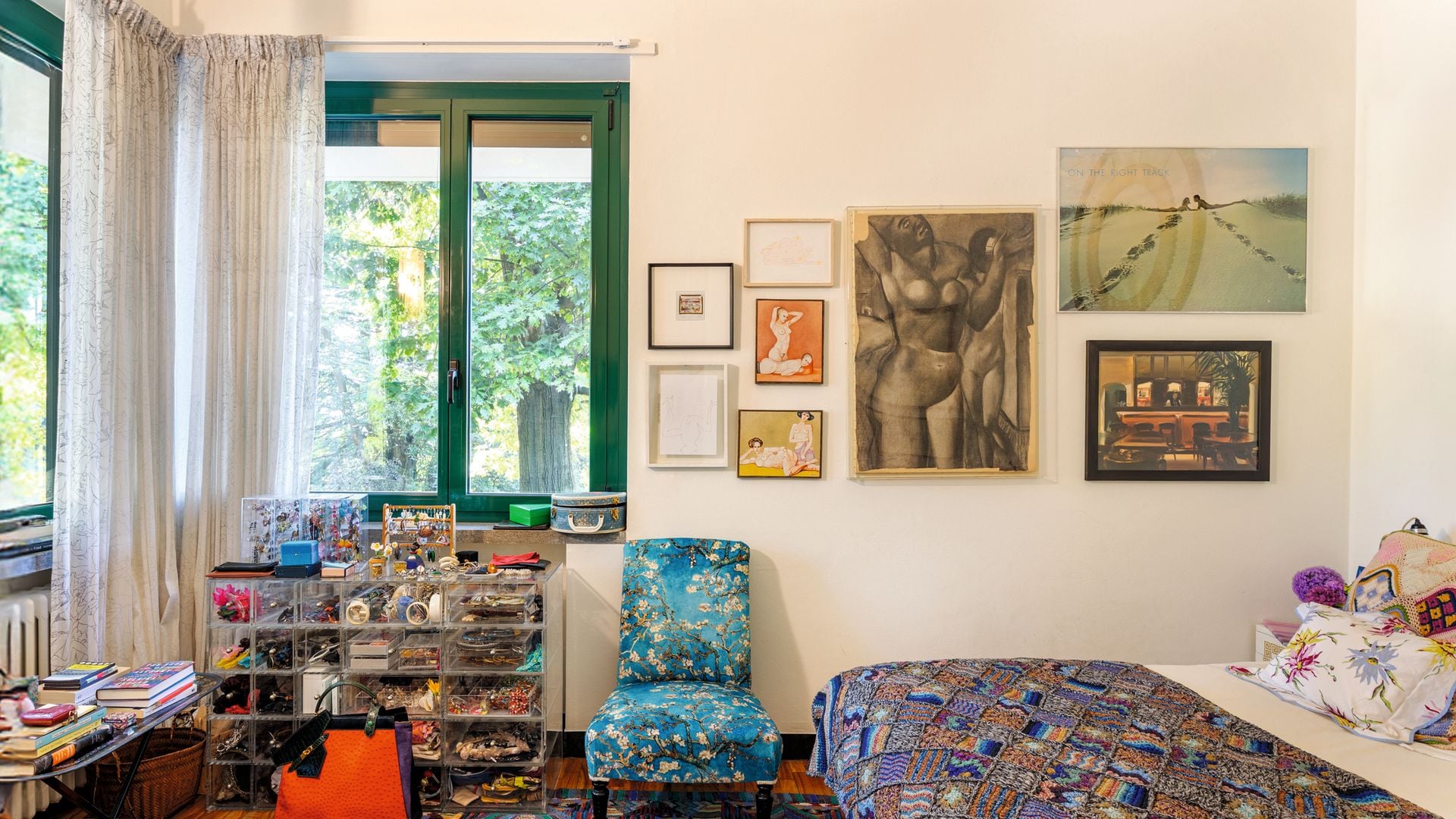 La diseñadora  Margherita Maccapani Missoni  nos abre las puertas de su "refugio" en Varese, la ciudad jardín italiana