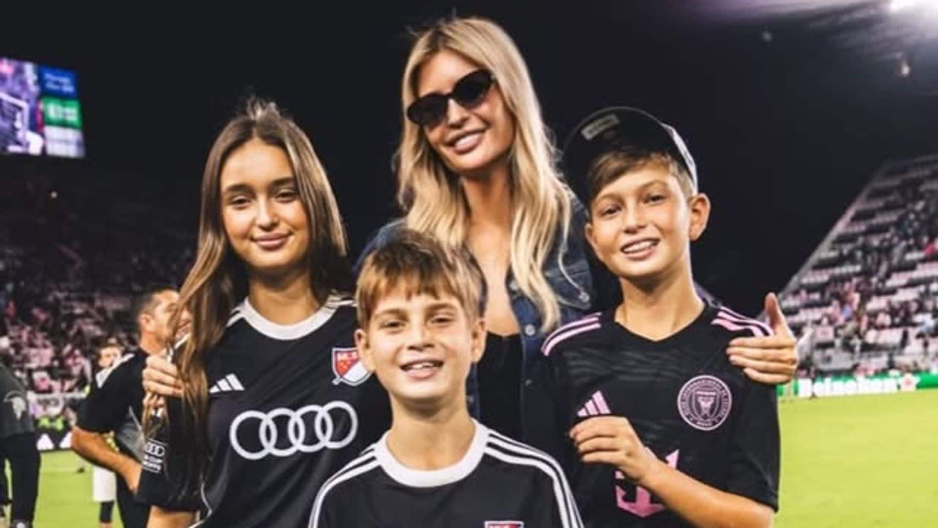 Ivanka Trump la pasó myu bien con sus hijos en el juego del Inter Miami.