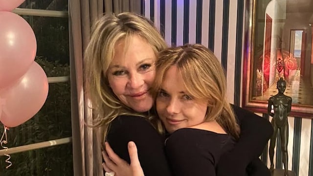 Melanie Griffith con su hija Stella Banderas