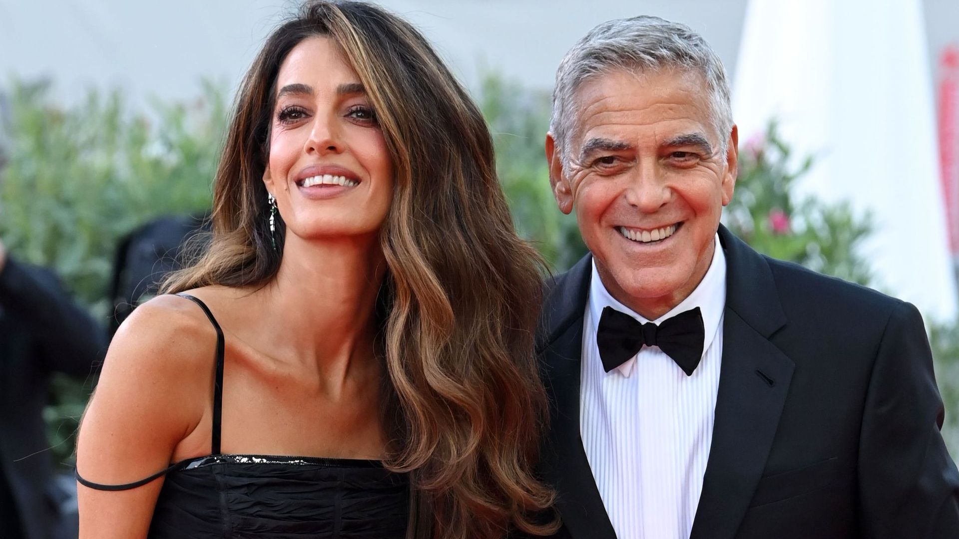 Amal Clooney y George Clooney en el festival de Venecia 2026