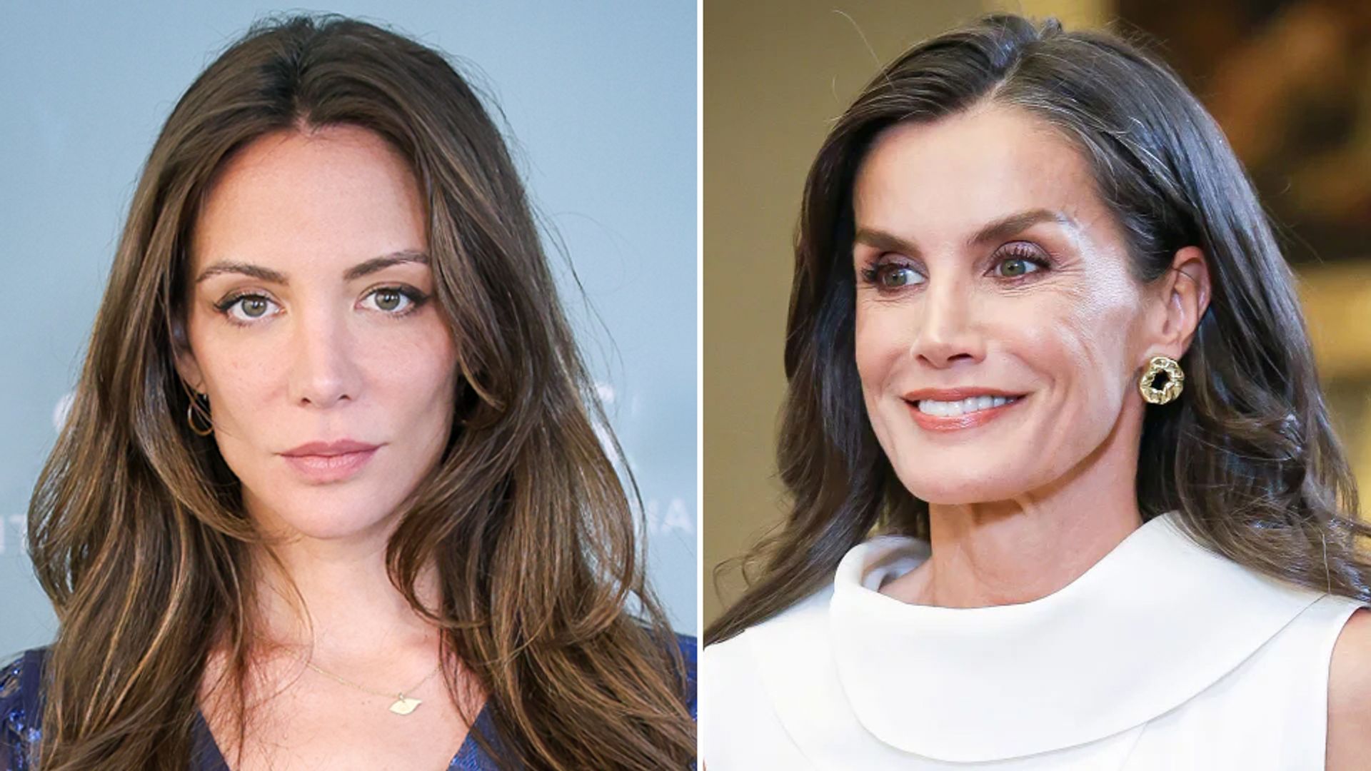 María Hervás y la reina Letizia