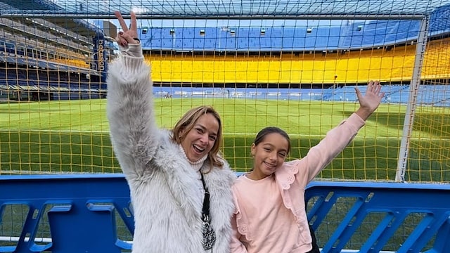 Adamari estaba feliz por compartir esta pasión con su hija, Alaïa