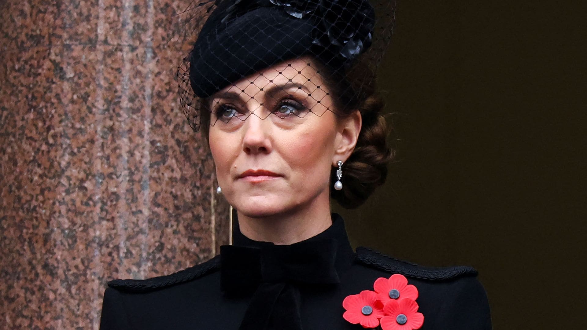 La emoción de la princesa de Gales en el Domingo del Recuerdo