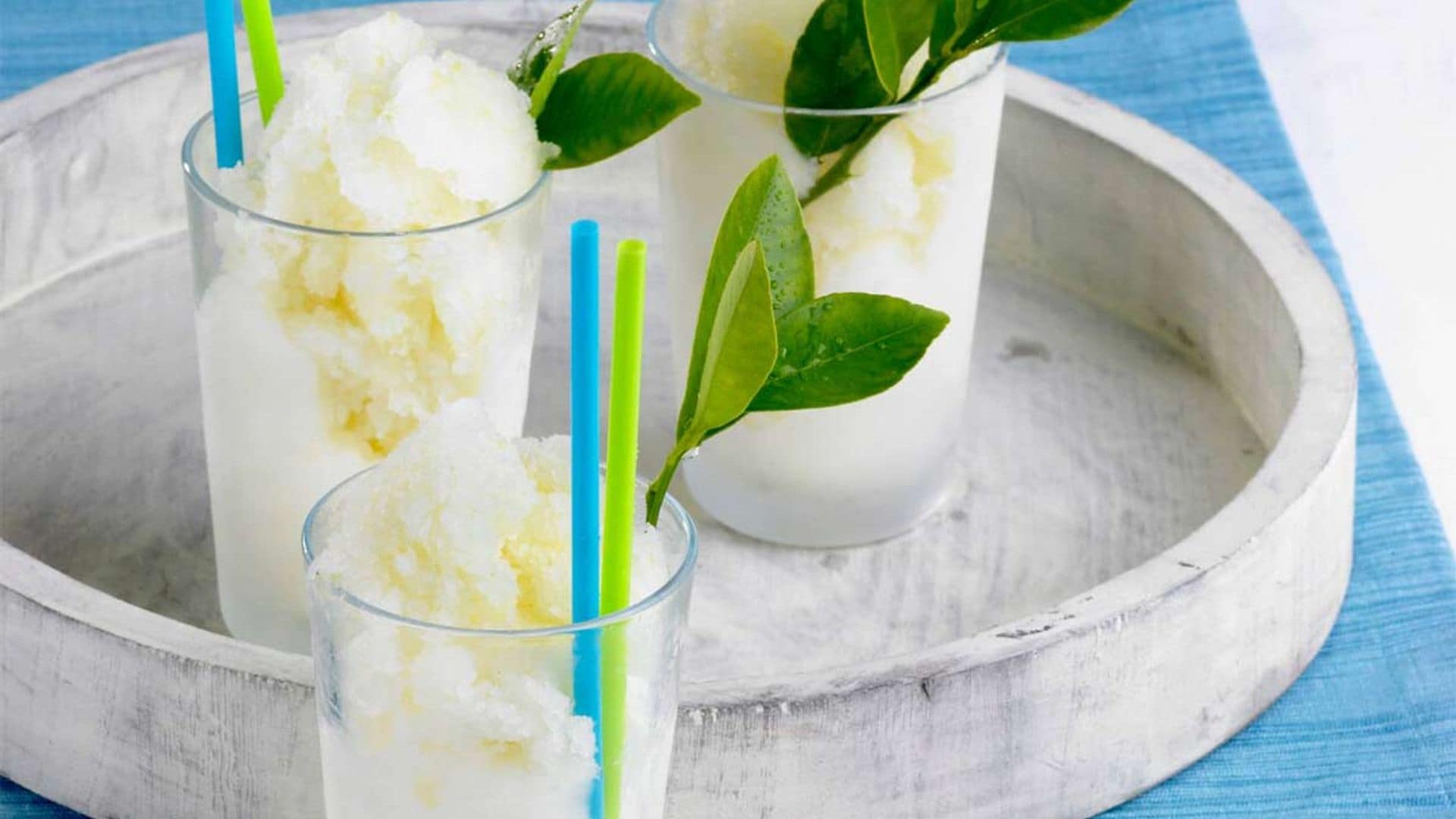 Sorbete de limón al cava