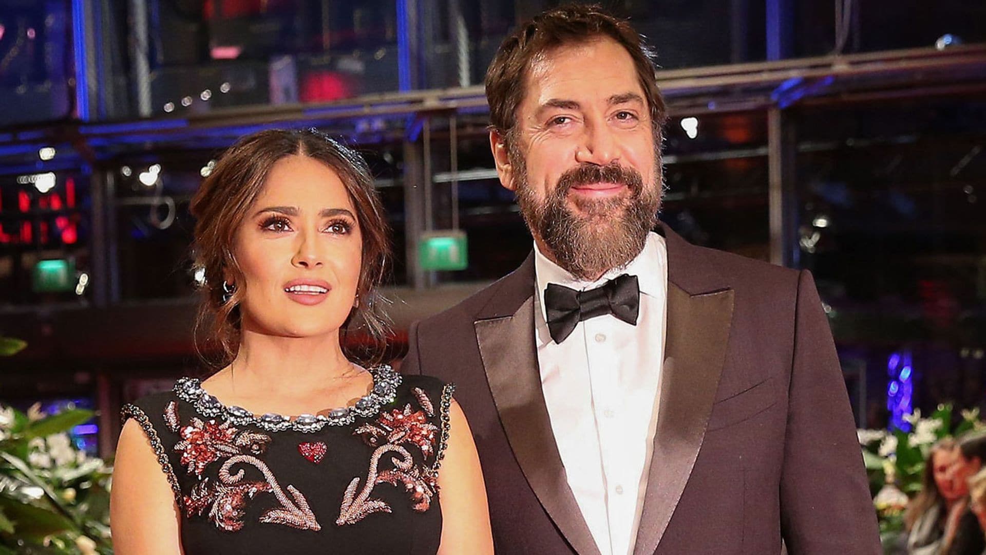 Los piropos de Salma Hayek a Javier Bardem: 'Es mi actor favorito y ¡está casado con mi mejor amiga!'