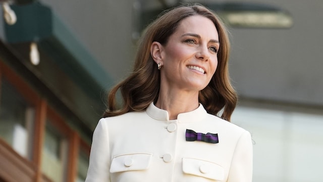Kate Middleton en la final femenina de tenis de Wimbledon 2025