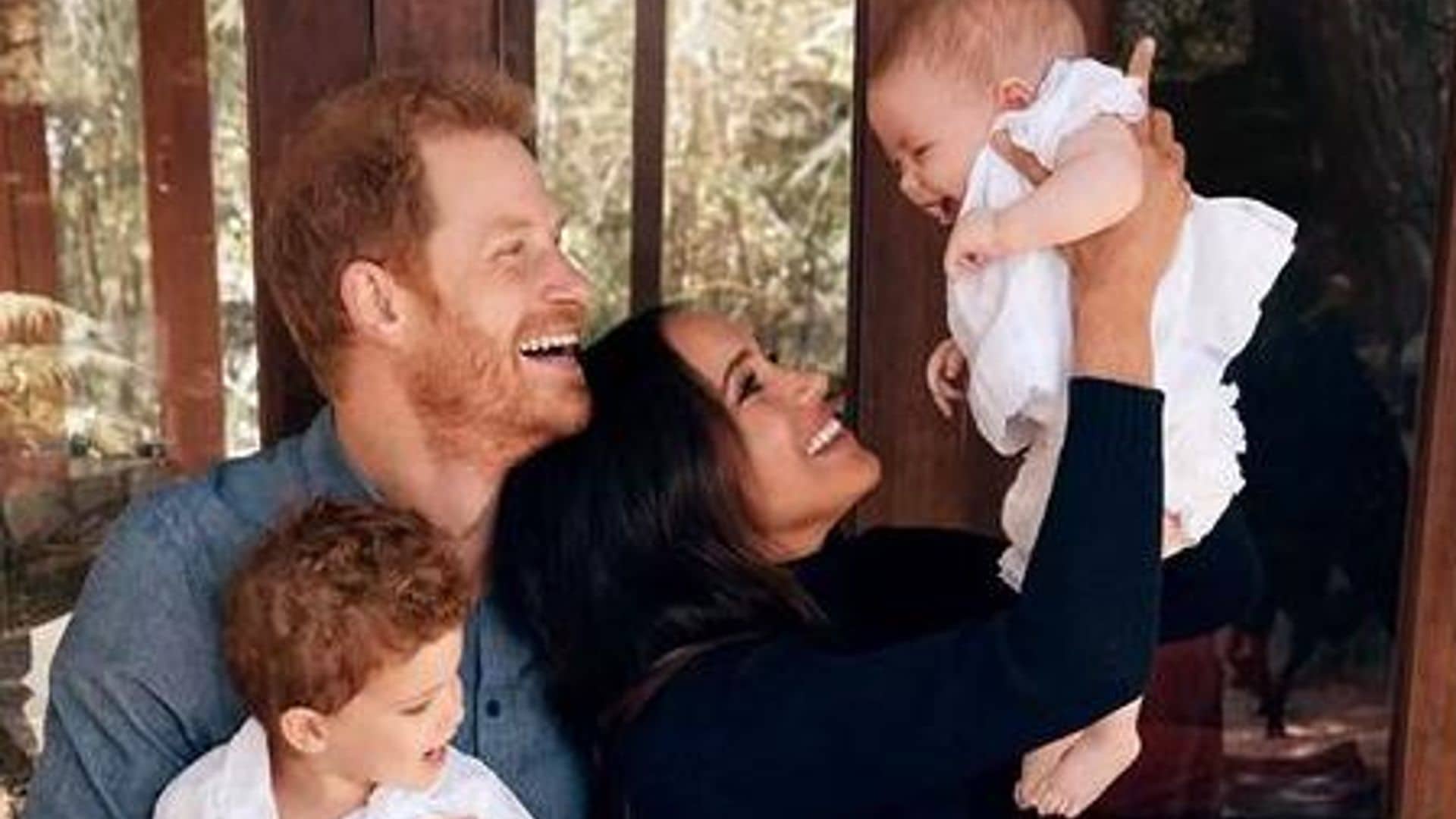 Archie y Lilibet, los hijos de Meghan y Harry, ya son príncipes oficialmente