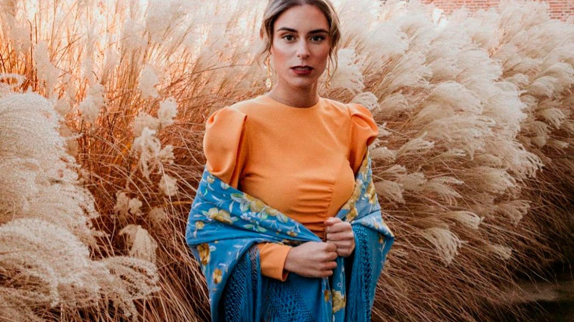 El mantón de Manila, ¿la tendencia inesperada de novias e invitadas en 2021?