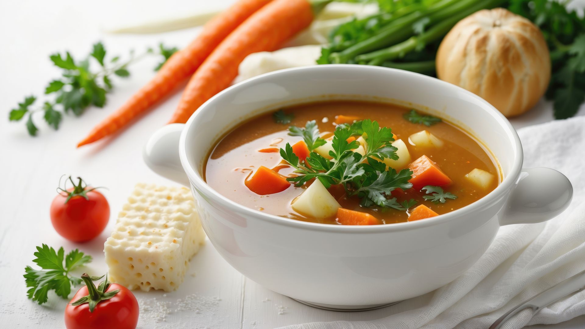 Sopa de vegetales