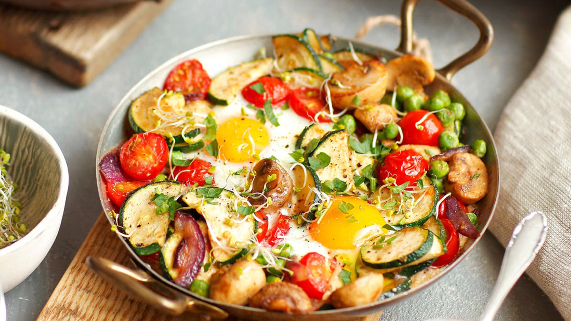 Recetas sabrosas y coloridas para un nuevo menú semanal