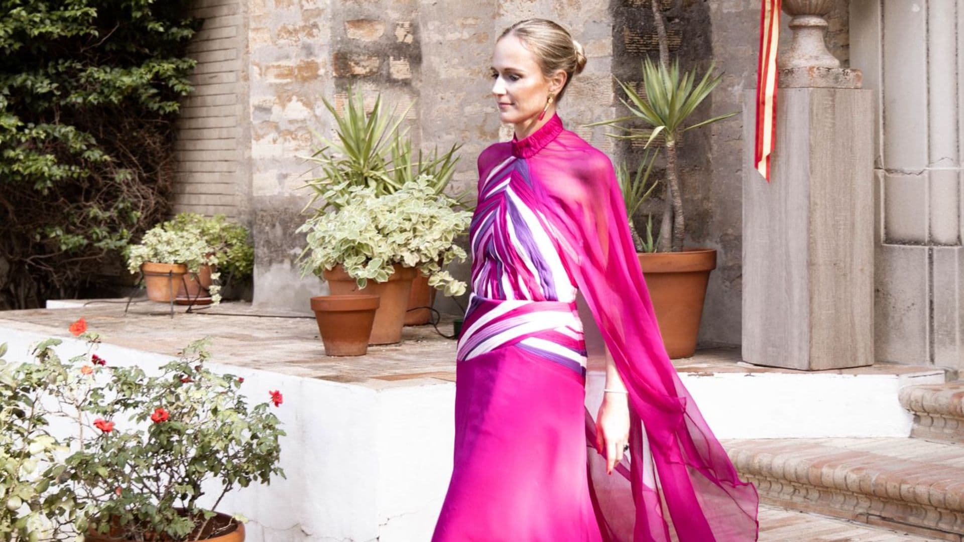 Look de invitada a medida Nicolás Montenegro