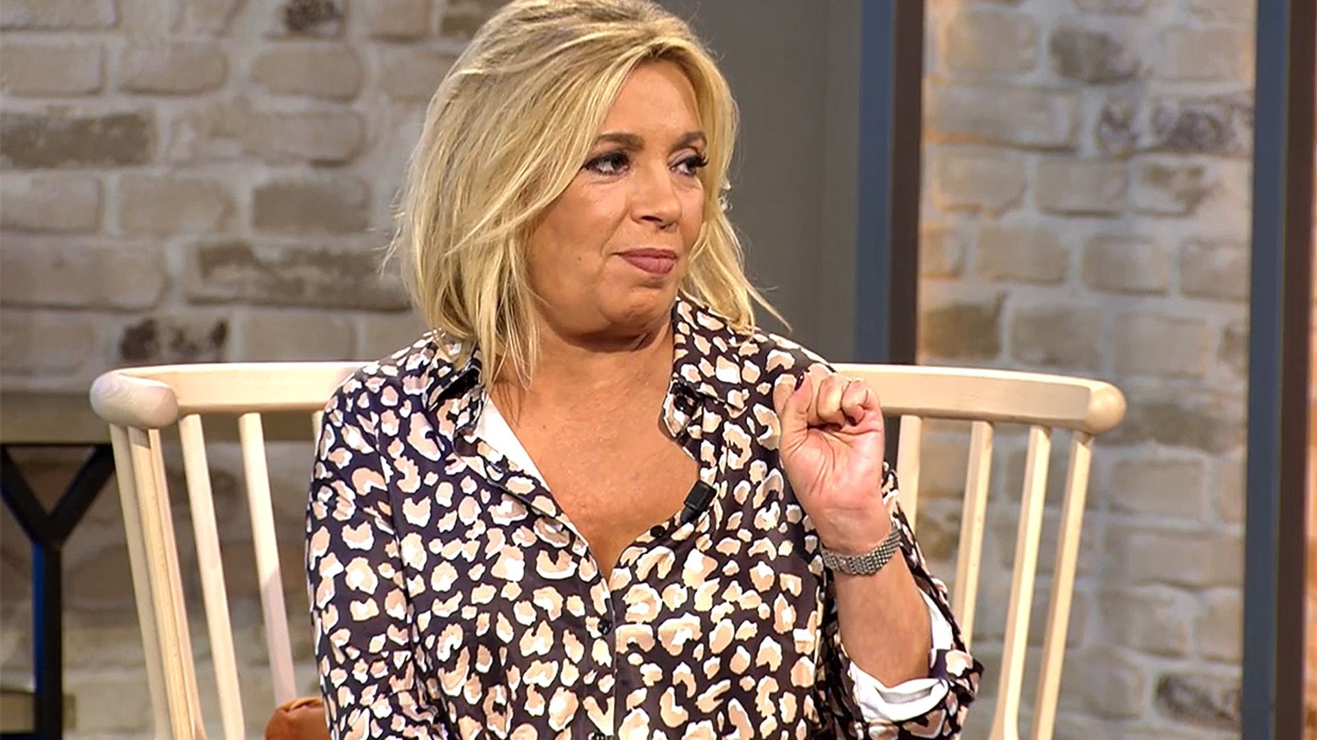 Carmen Borrego se pronuncia por primera vez sobre todos sus frentes abiertos