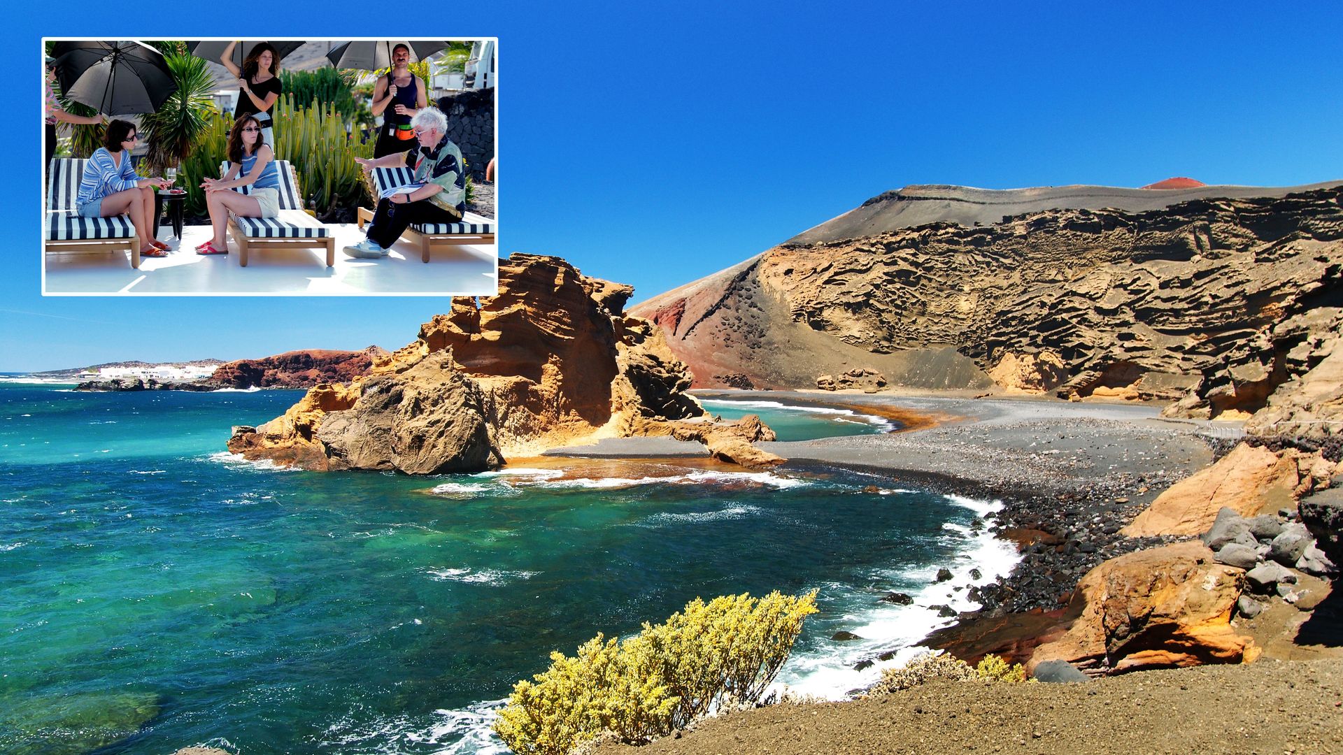 Lanzarote, uno de los preciosos escenarios naturales de la película 'Amarga Navidad' de Pedro Almodóvar