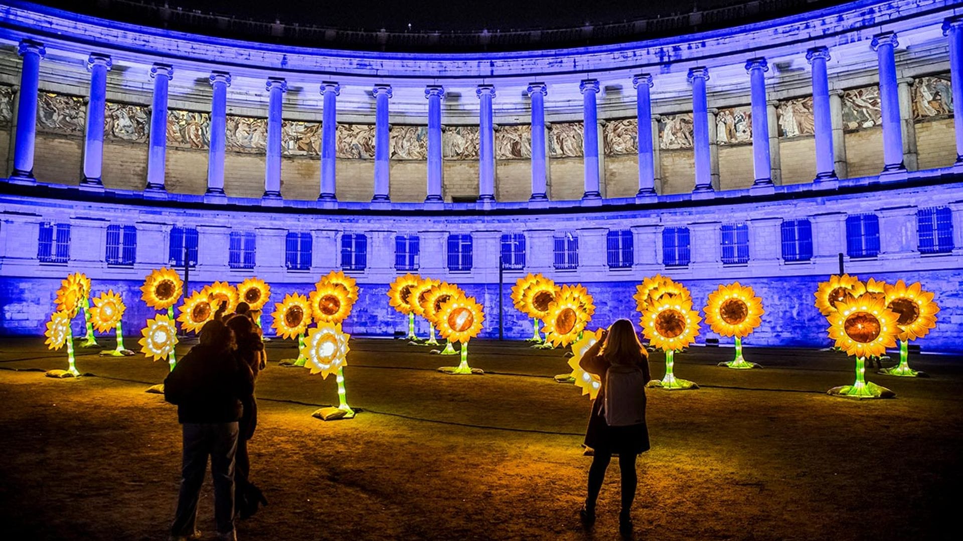 La luz inunda Bruselas en febrero