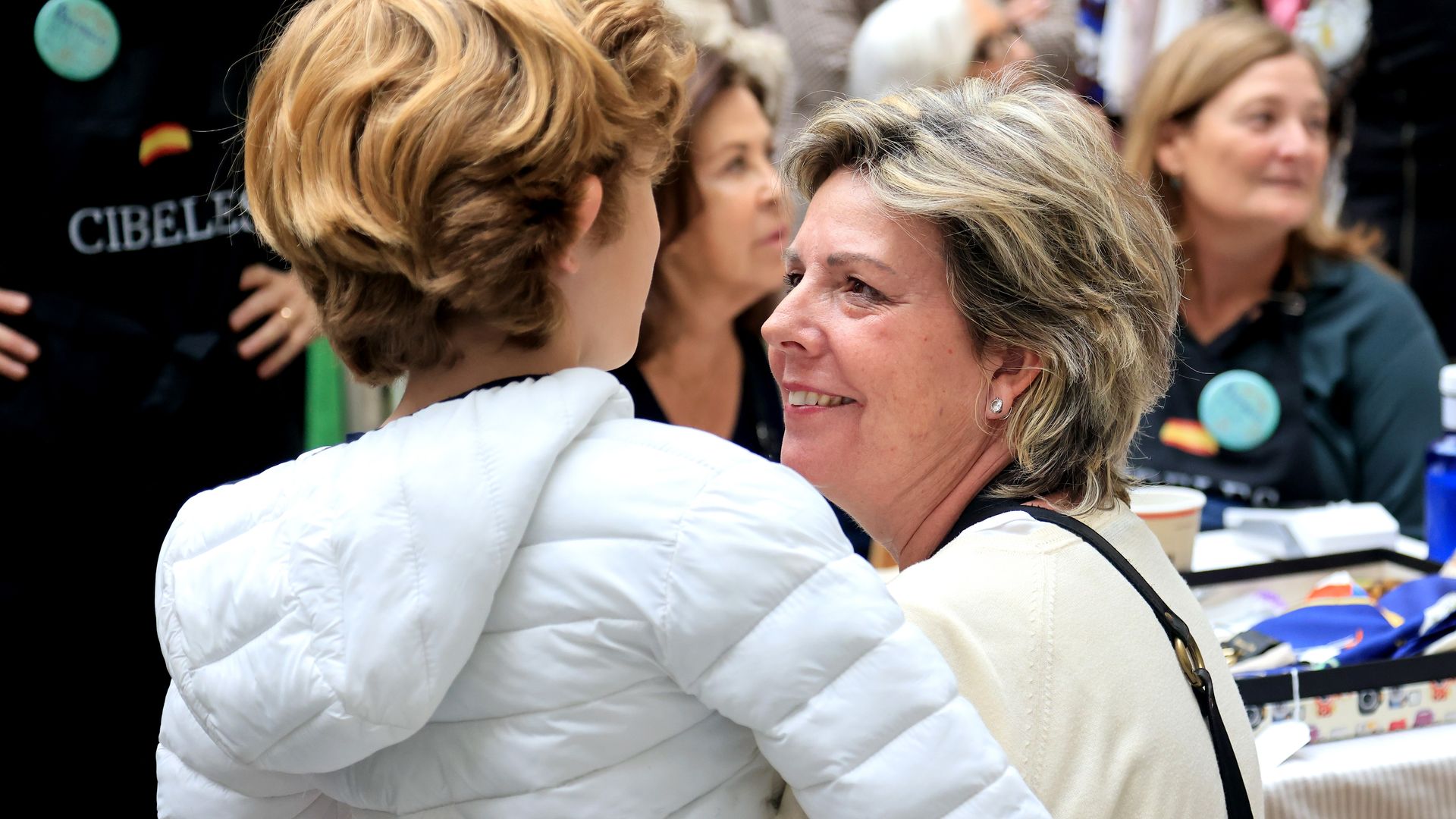 El emotivo reencuentro de Simoneta Gómez-Acebo con su sobrino Nicolás, hijo de su hermano fallecido Fernando