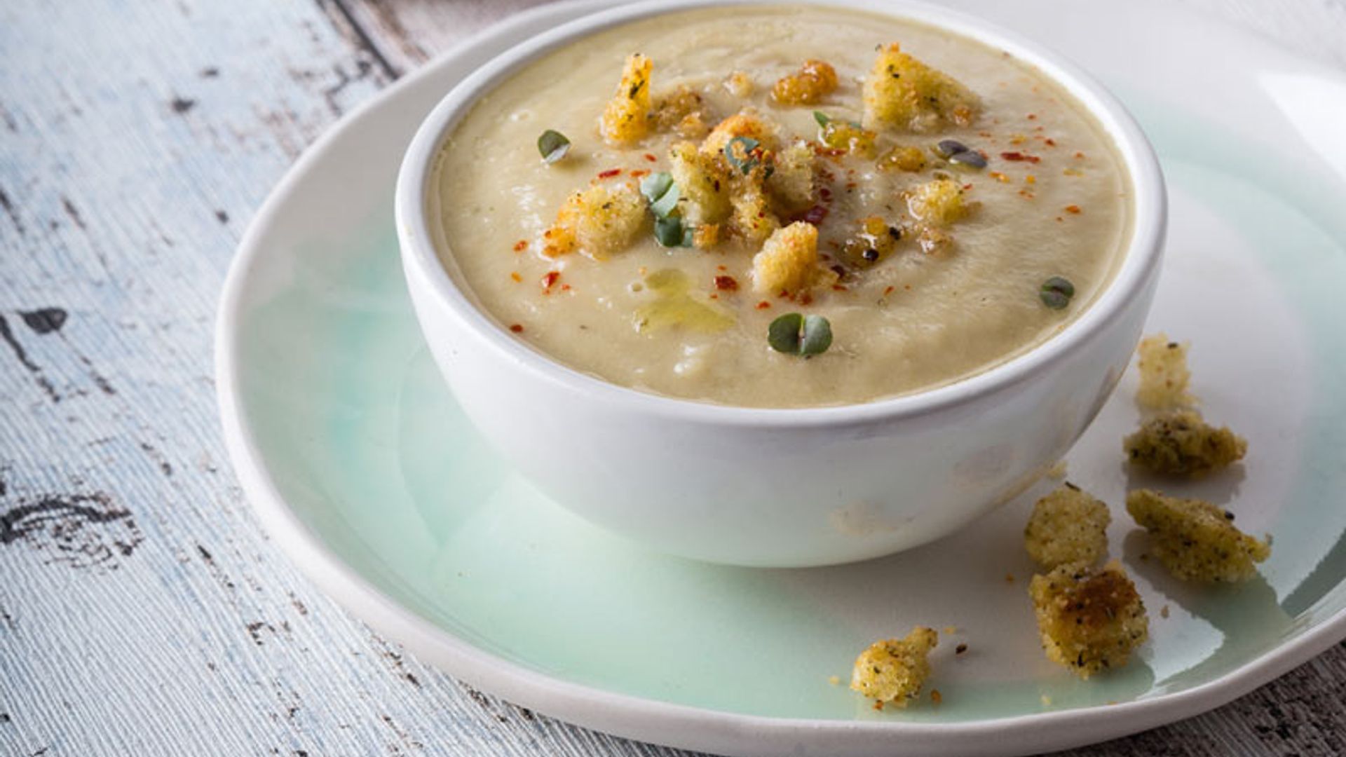 Gazpacho de pera