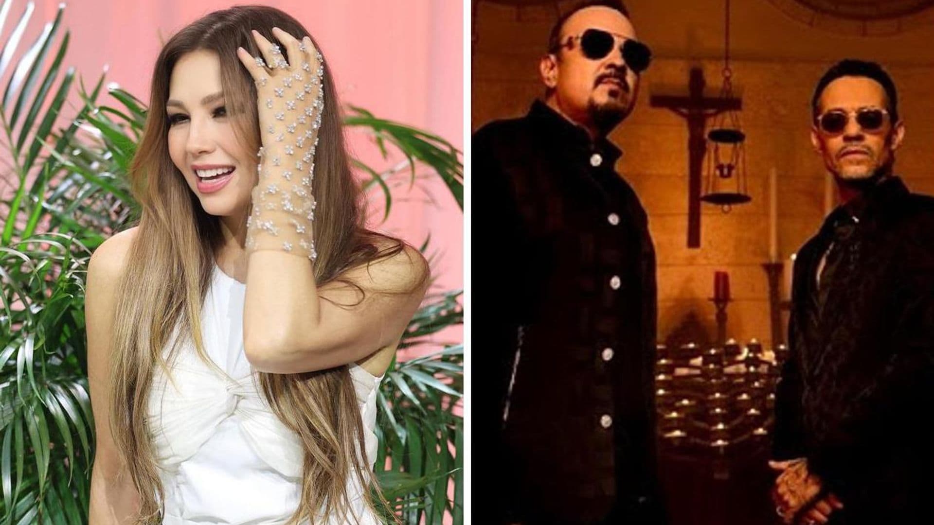 Thalía lanza ‘Bebé, Perdón’, y Marc Anthony junto a Pepe Aguilar cantan ‘Ojalá te Duela’