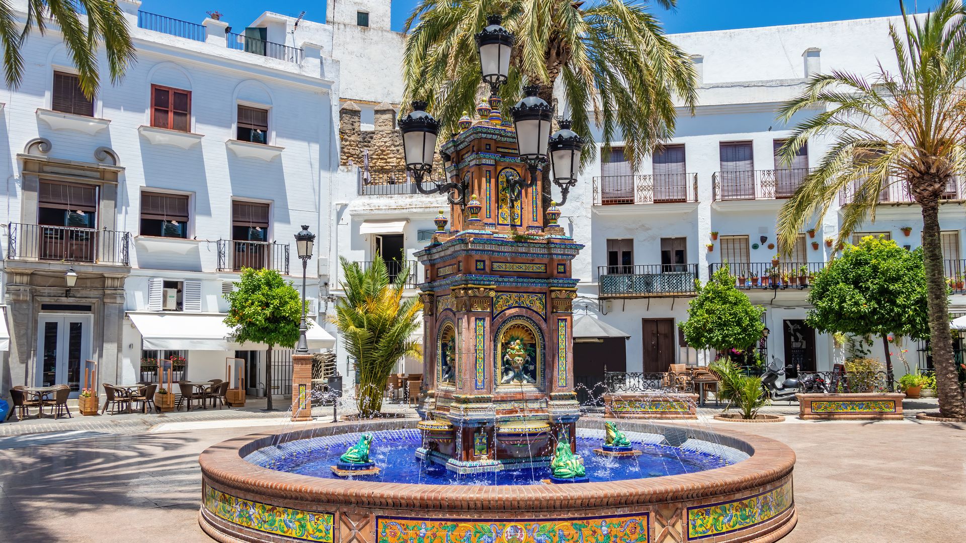 Plaza de España, Vejer de la Frontera, Cádiz