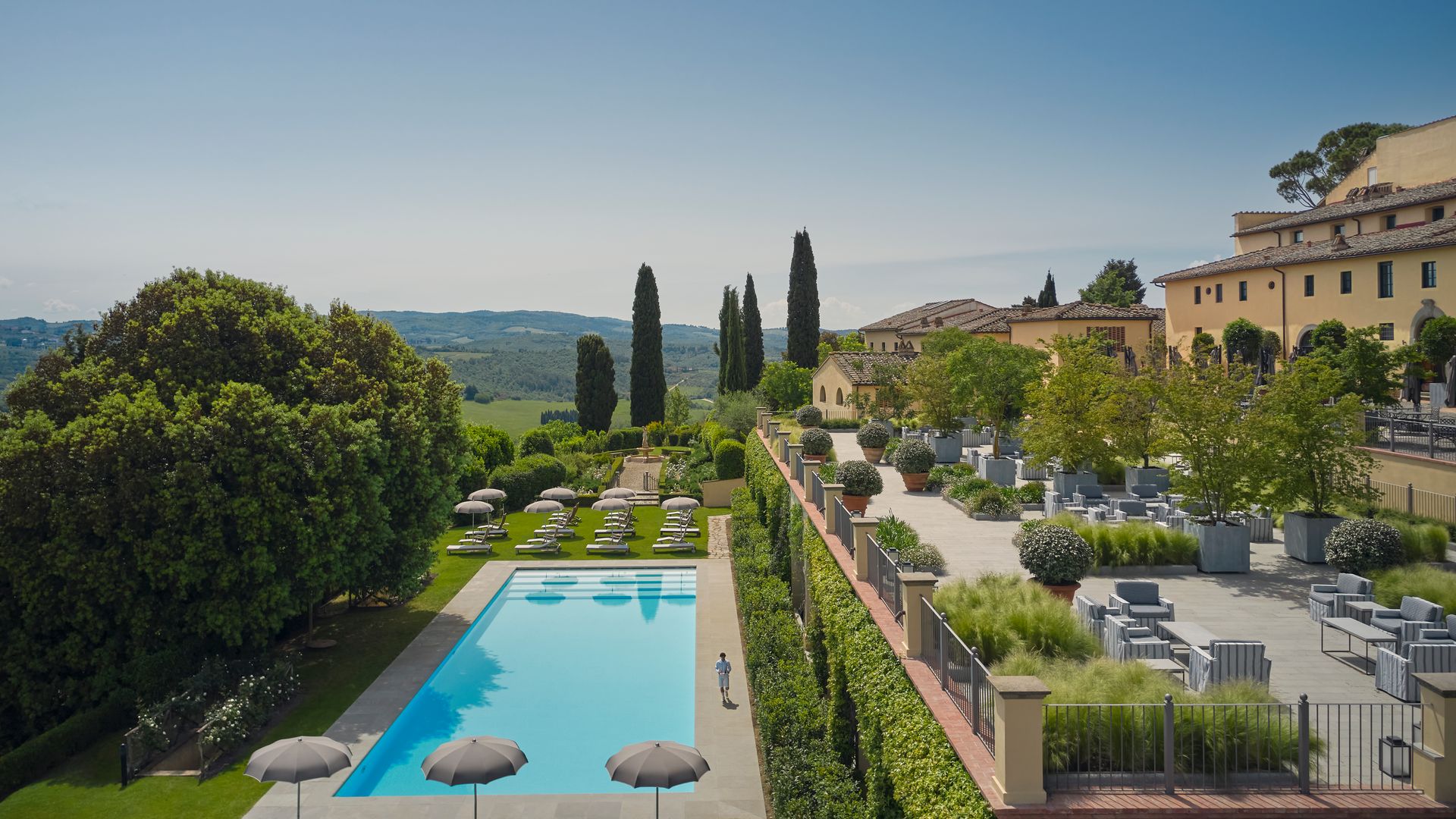Hotel COMO Castello del Nero en La Toscana, Italia