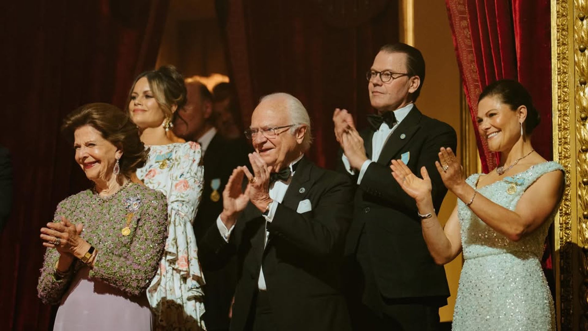 La celebración de las bodas de oro de los Reyes de Suecia