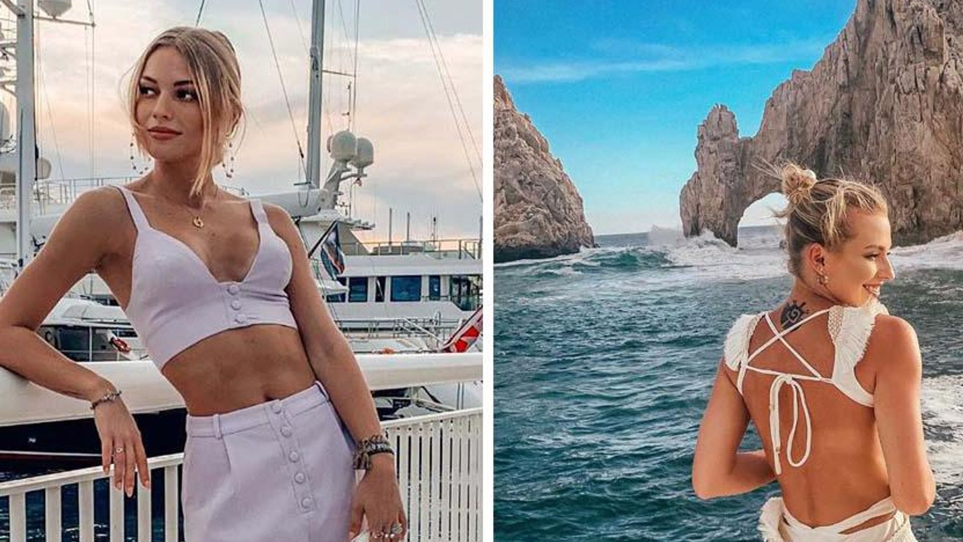 ¡Siempre a la moda! Irina Baeva no pierde el estilo en sus increíbles viajes