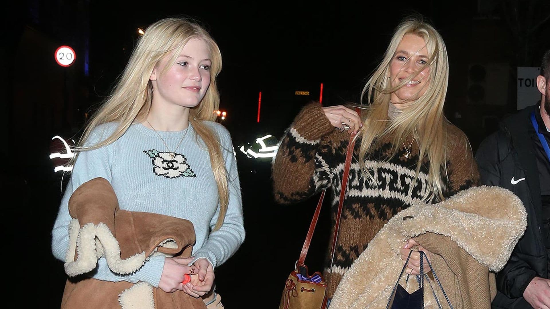 Cosima, la hija de 13 años de Claudia Schiffer, tras los pasos de estilo de su madre