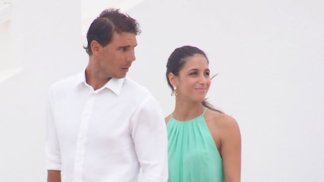 Rafa Nadal y Mery Perelló