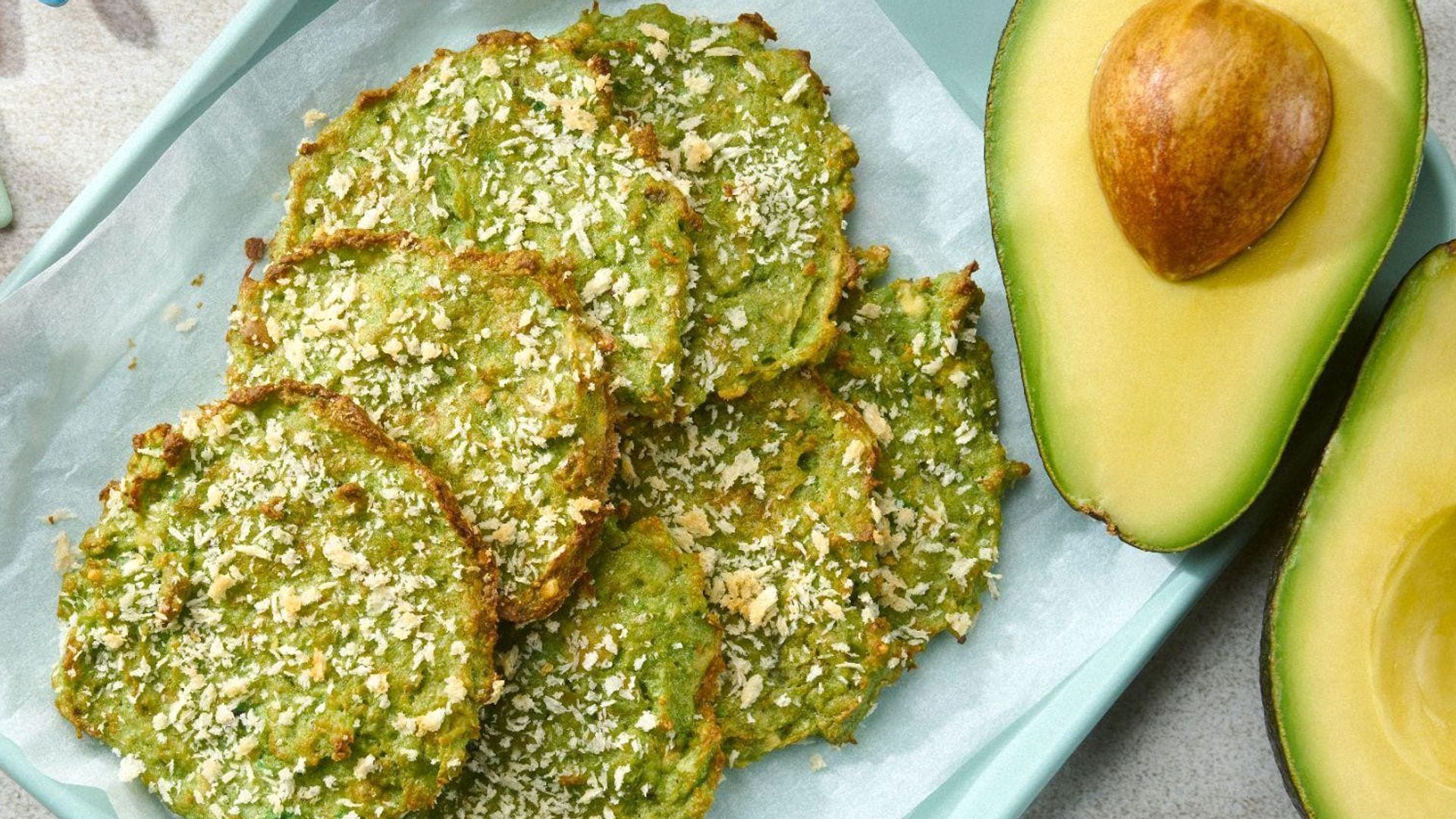 Snacks salados de aguacate