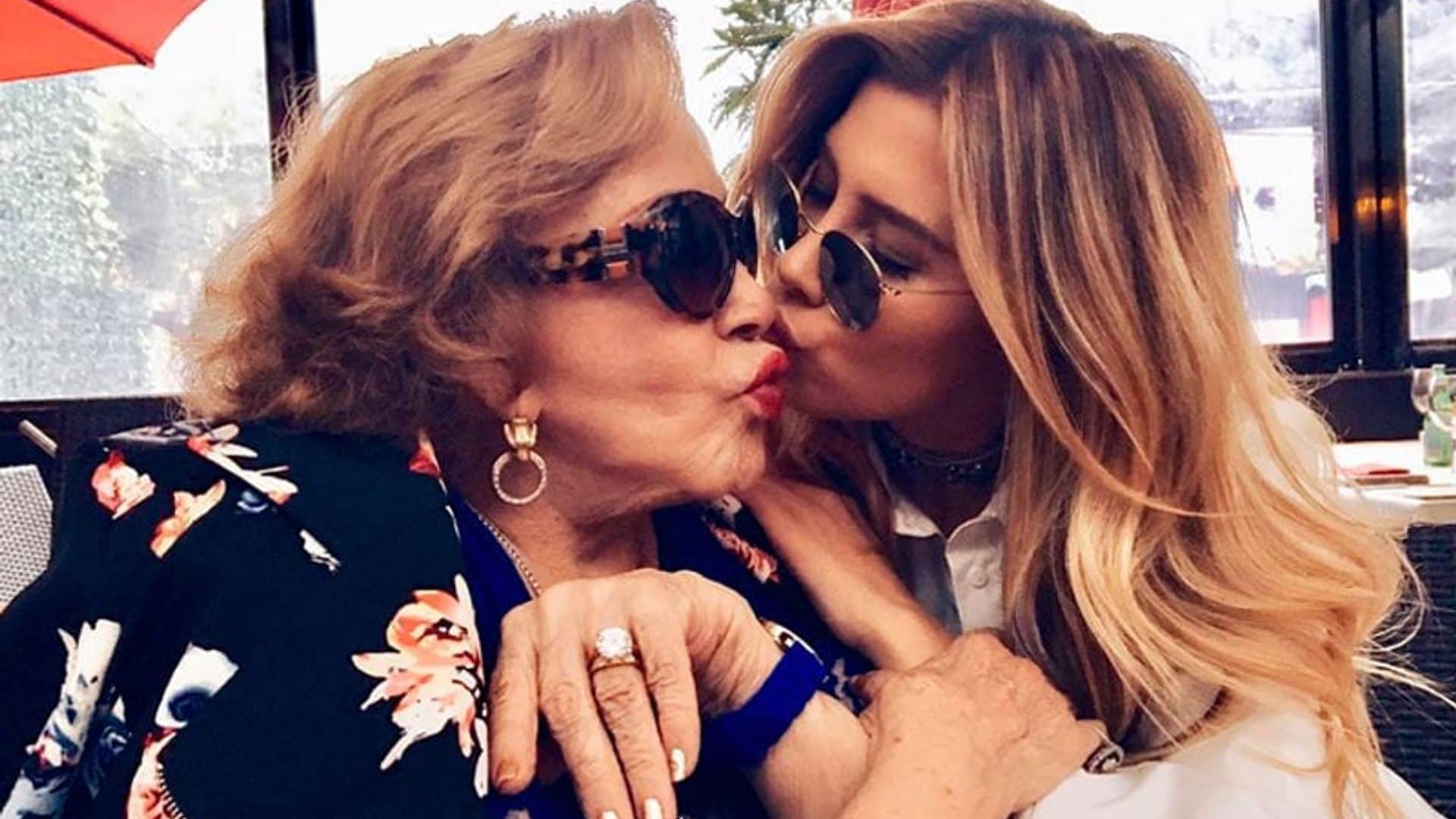 Cercana a su bisabuela, Michelle Salas ha estado en comunicación con Silvia Pinal