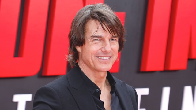Tom Cruise en el estreno de Nueva York de la secuela de Misión Imposible