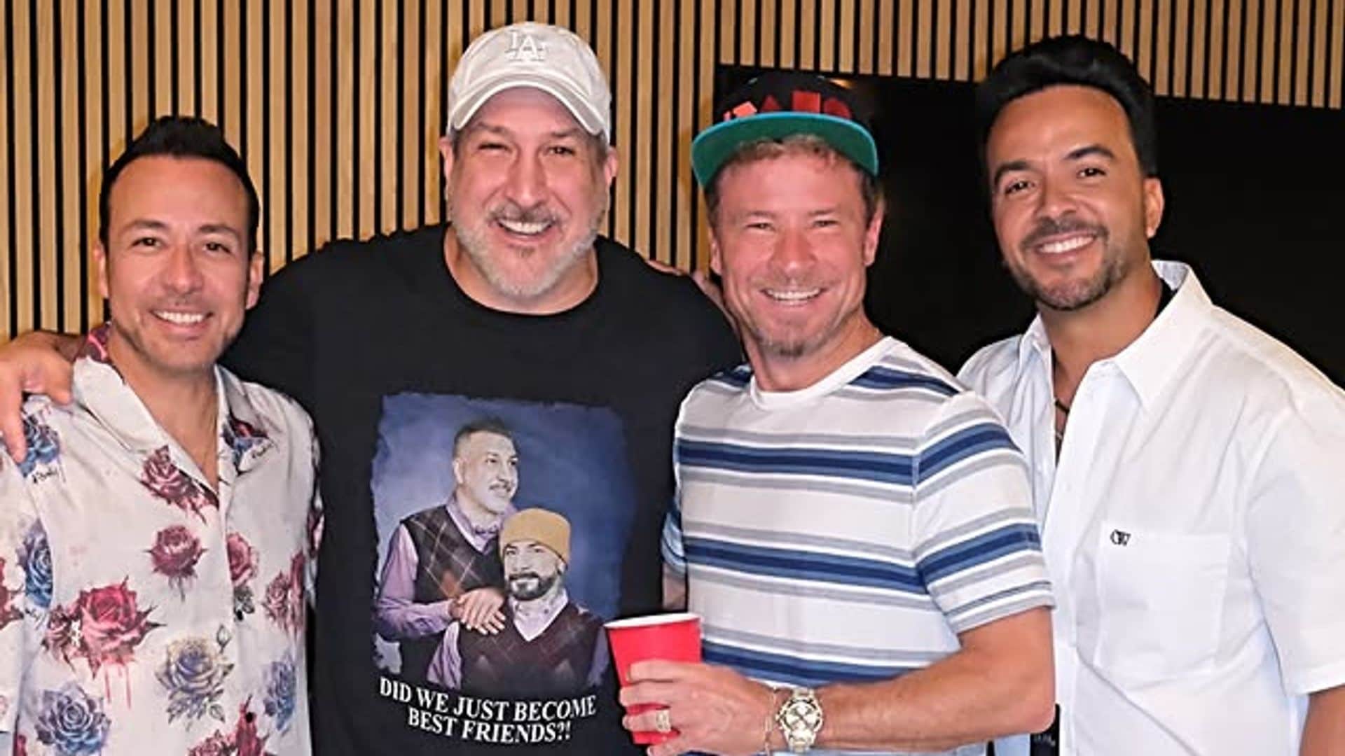 Luis Fonsi y los Backstreet Boys