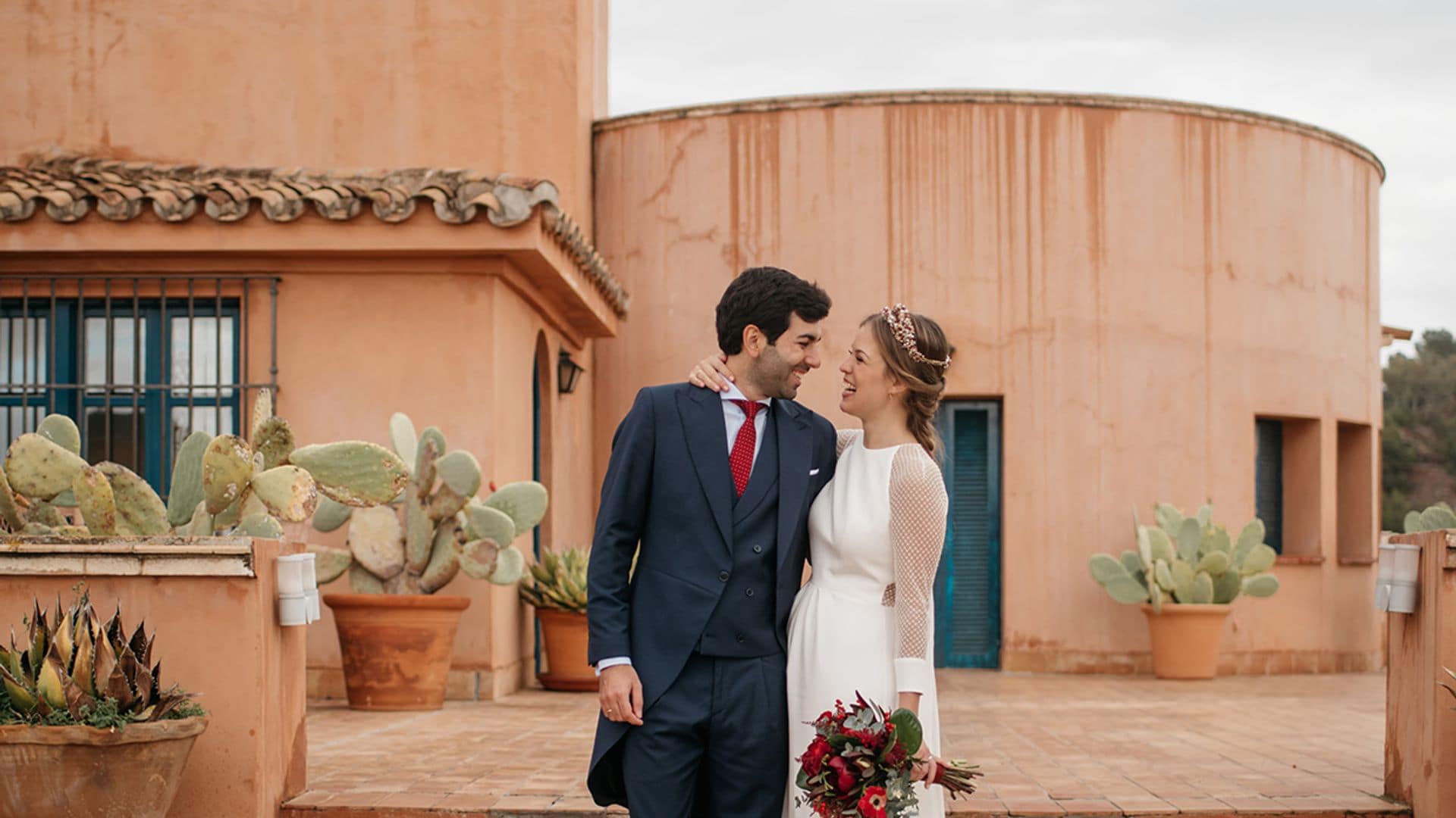 La historia de Ana, la novia malagueña del vestido sencillo y la eterna sonrisa