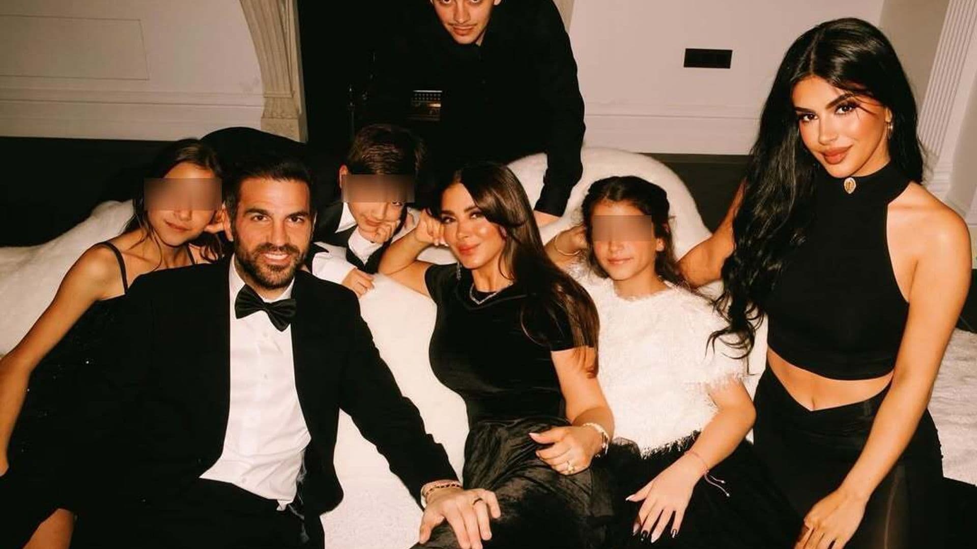 Cesc Fàbregas y su familia numerosa, nuevos anfitriones de lujo de Morata y Alice Campello en Como