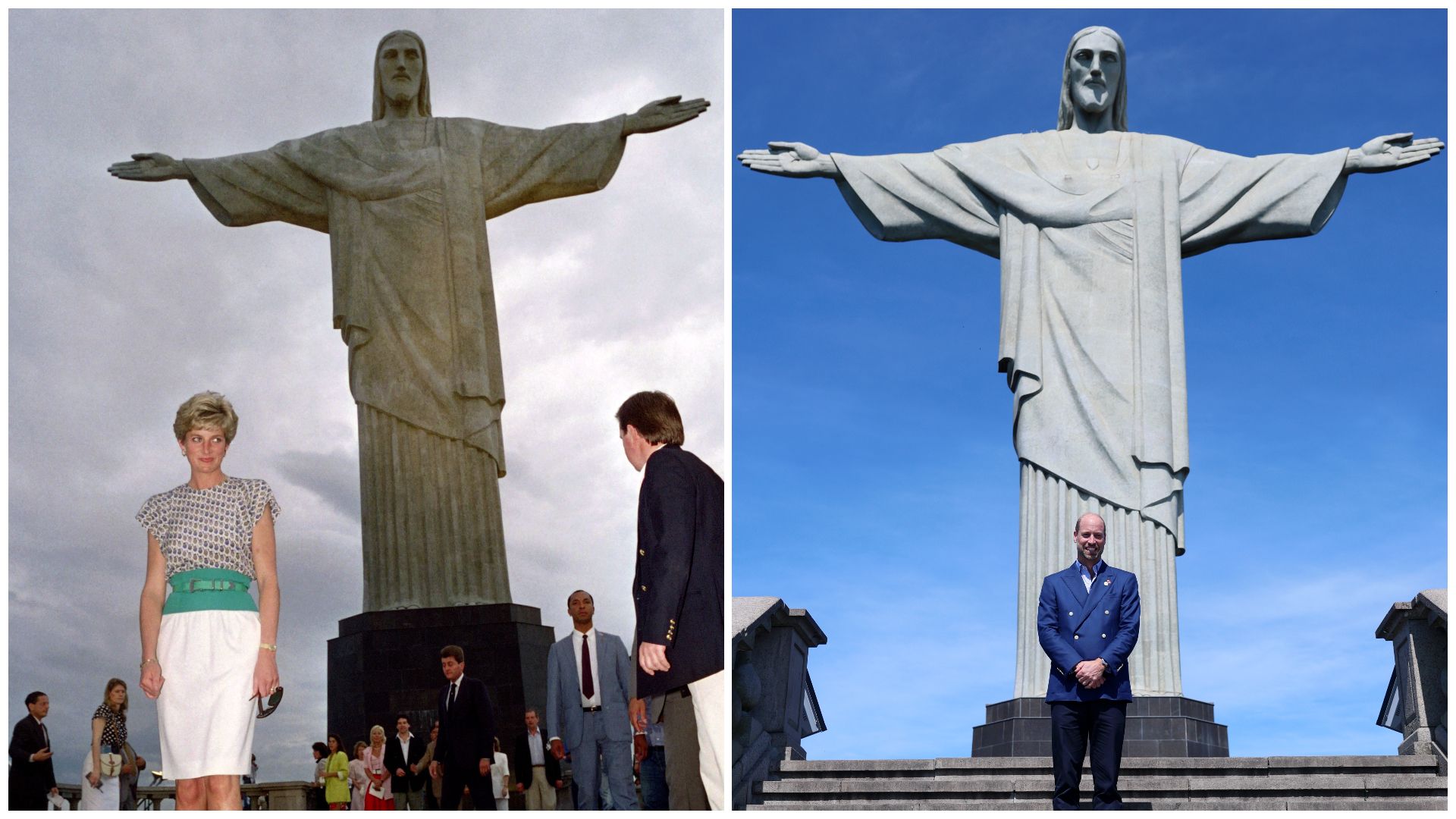 Princesa Diana y el príncipe William