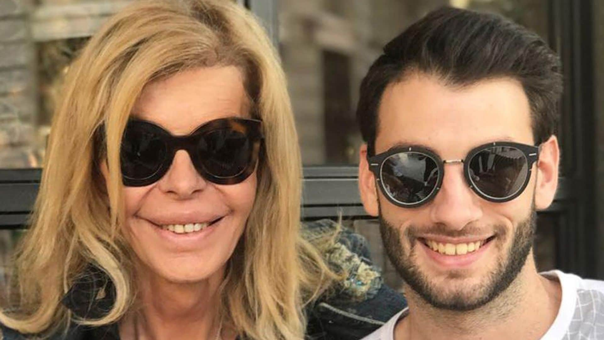Así es Miguel Bandera, el ahijado ‘cañón’ de Bibiana Fernández y Rossy de Palma