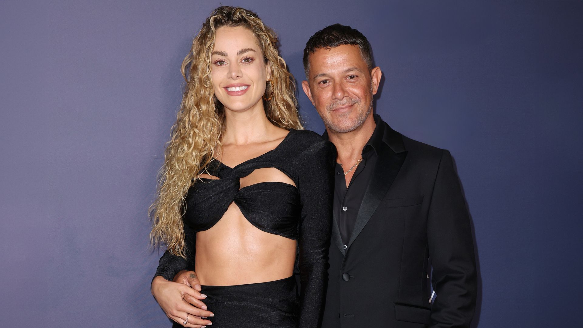 Cándela Márquez y Alejandro Sanz