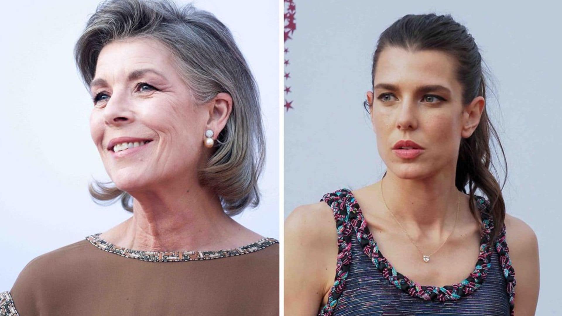Carolina, Carlota, Beatrice y Tatiana, las mujeres de Mónaco sustituyen a Charlene y acompañan al príncipe Alberto en la gala de la Cruz Roja