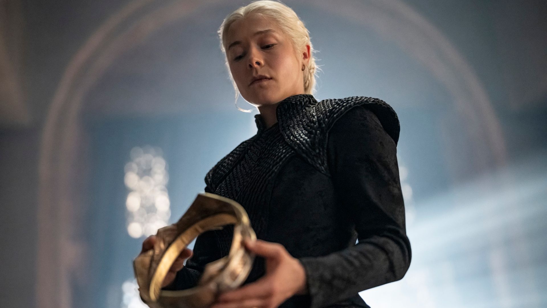 Emma D’Arcy como Rhaenyra Targaryen en la tercera temporada de 'House of Dragon' de HBO.