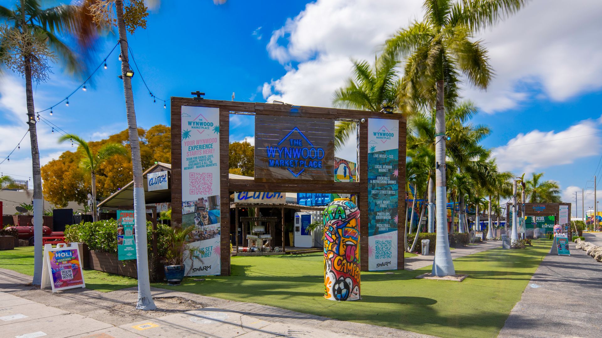 Así es Wynwood, el vibrante barrio de Miami mundialmente conocido por su arte urbano y una galería al aire libre
