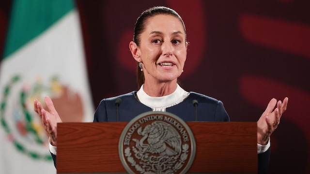 La presidenta Claudia Sheinbaum lamentó el fallecimiento de los dos cadetes en el incidente