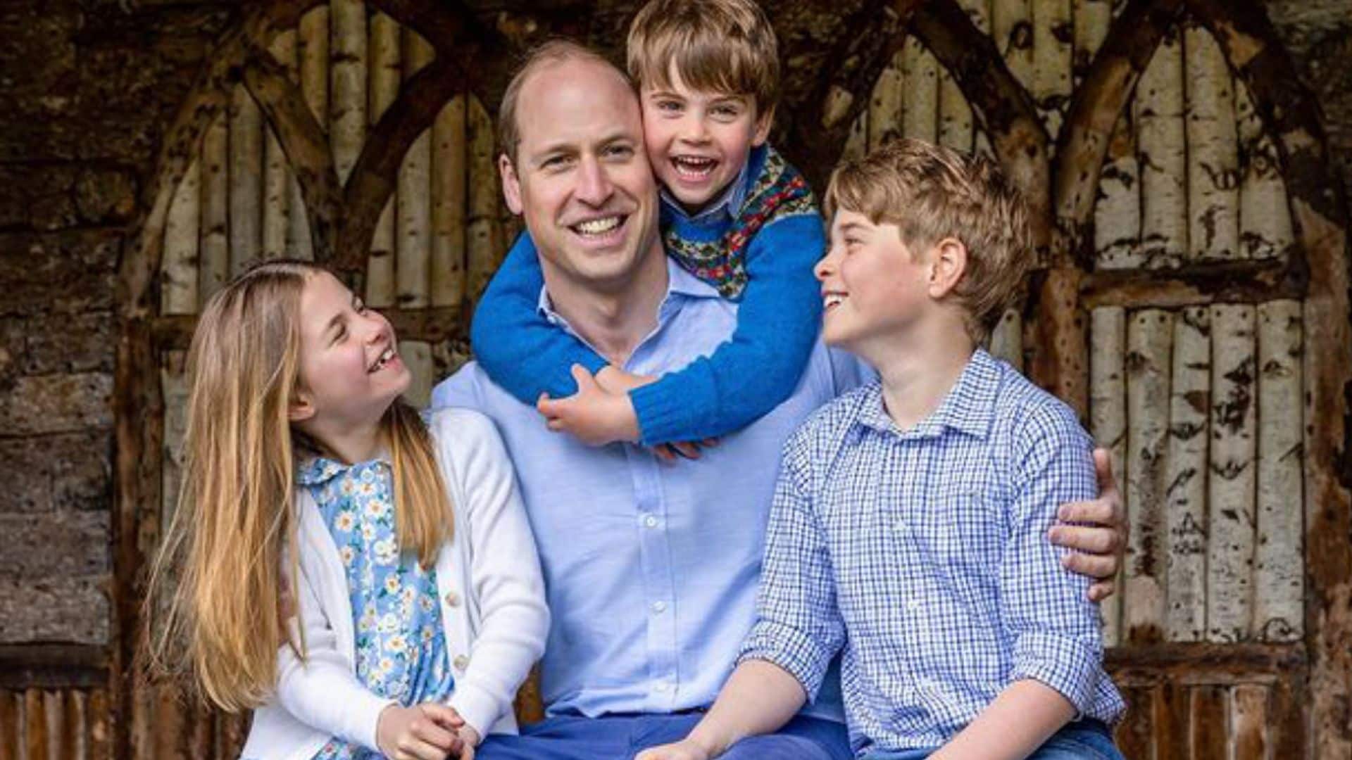 Las significativas fotografías con las que el príncipe de Gales y sus hijos festejan el Día del Padre en Inglaterra