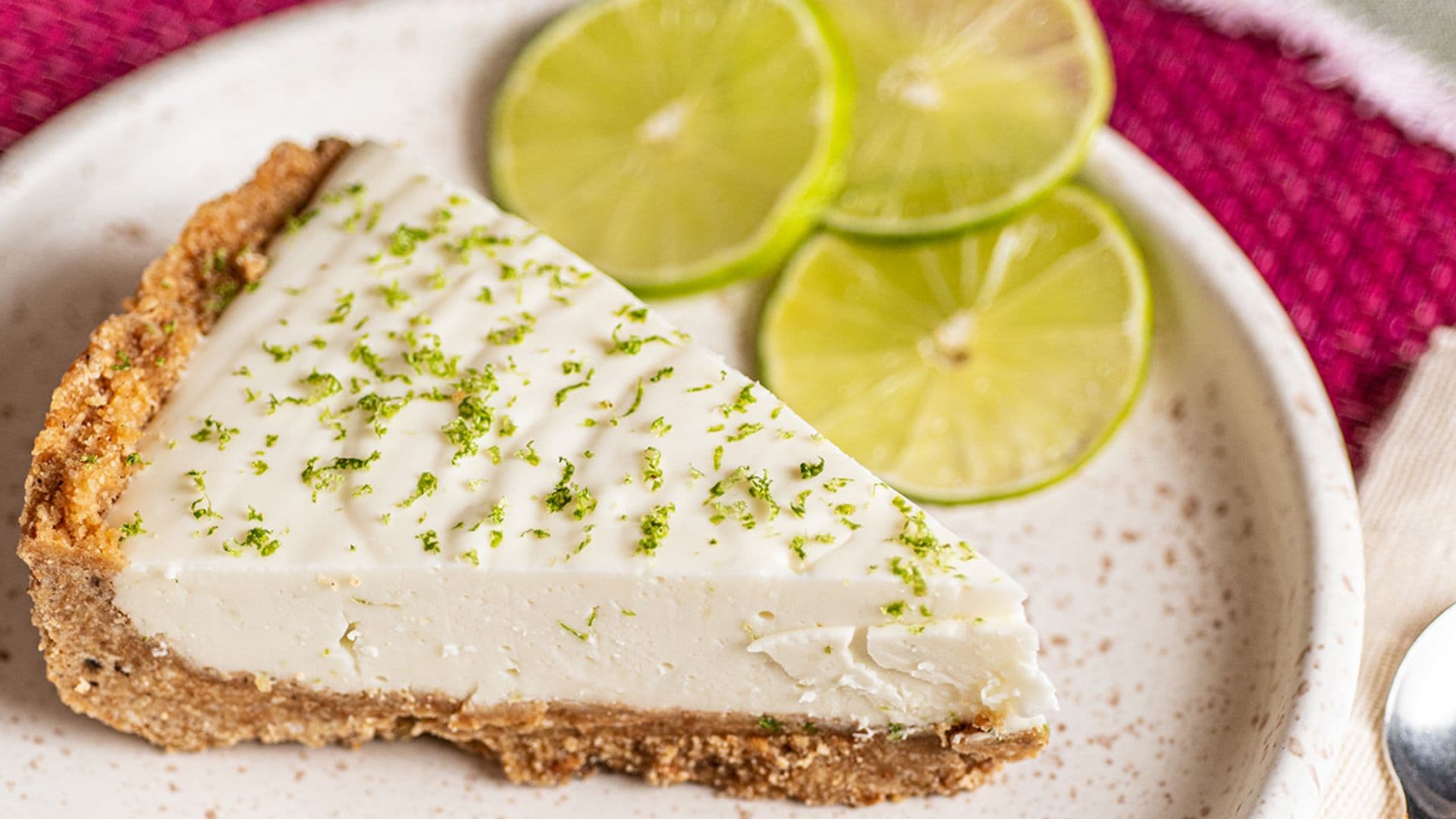Tarta de limón al tequila