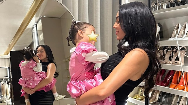 Georgina Rodríguez comparte un tierno momento con su hija Bella Esmeralda