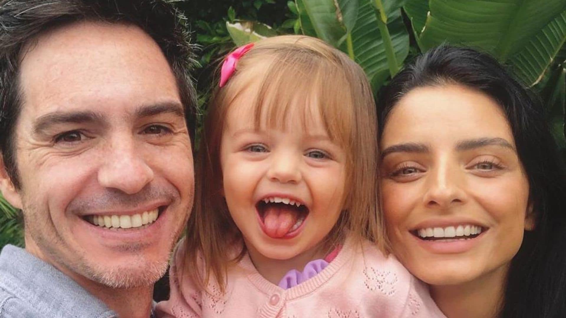 Aislinn Derbez y Mauricio Ochmann ponen el buen ejemplo y reaparecen juntos con su hija, Kailani