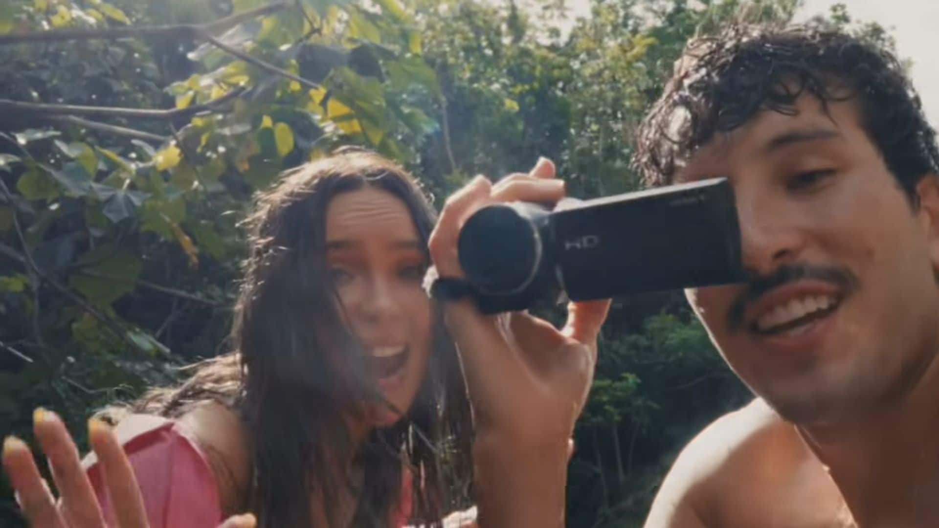 Belinda y Sebastián Yatra en 'Canción para regresar'.