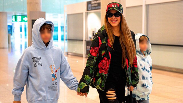shakira y sus hijos