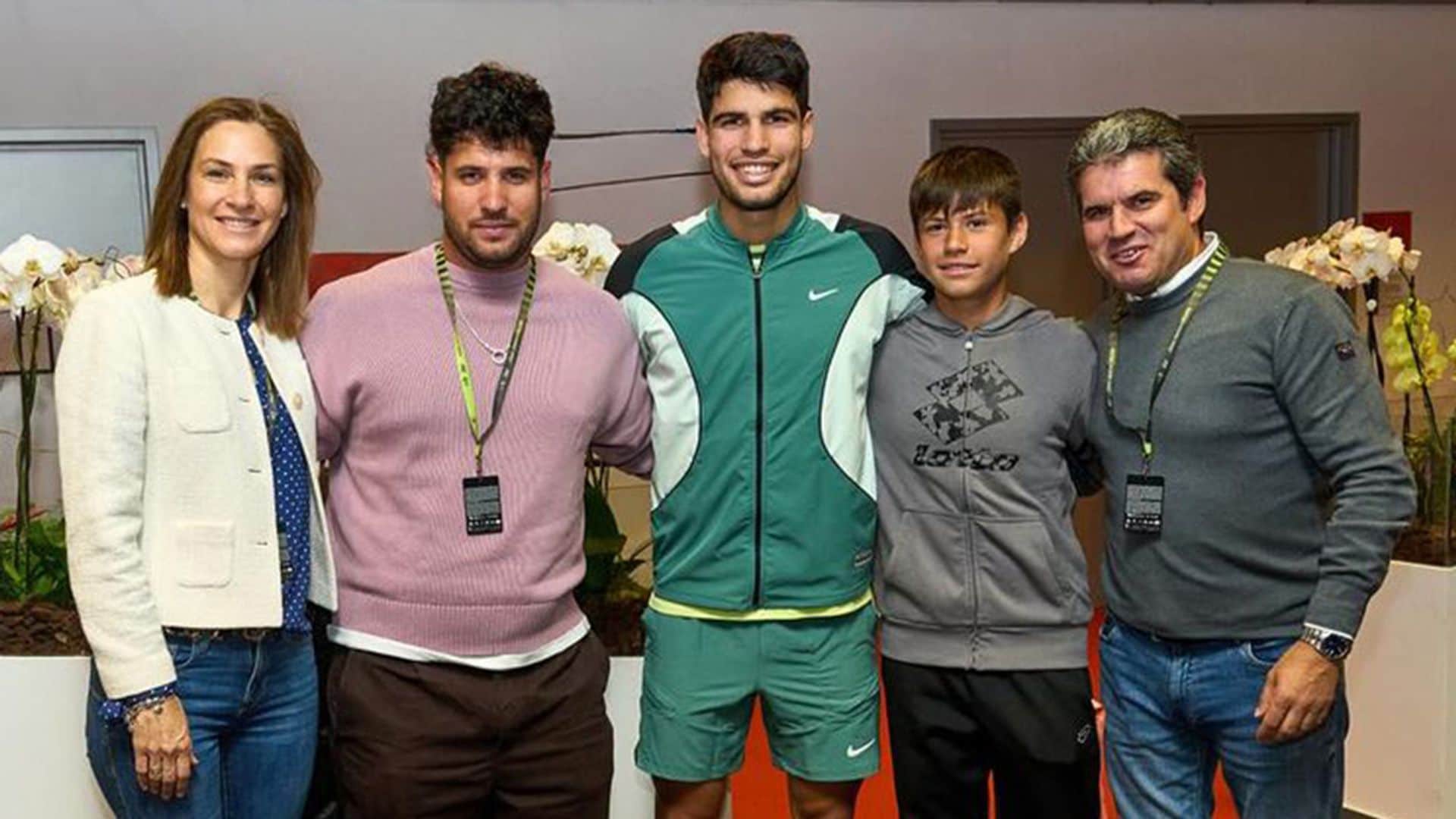 Así es la familia de Carlos Alcaraz, su gran apoyo y una de las claves de su meteórica carrera