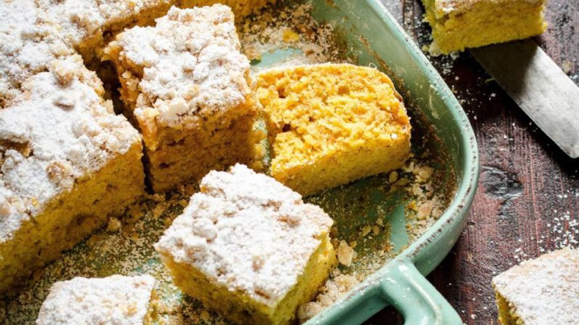 Bizcocho de calabaza con nueces